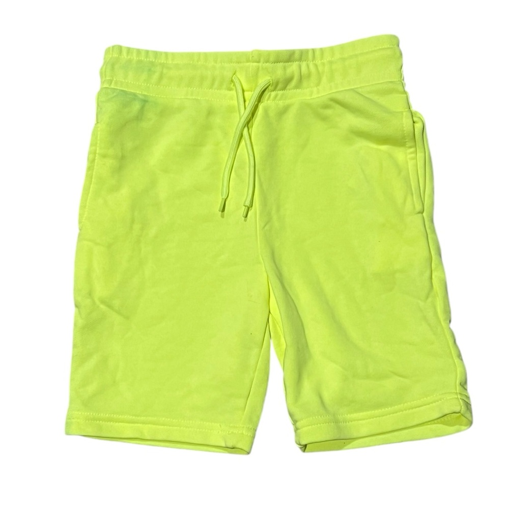 Primark Neon Yellow Boy’s shorts with pockets - Size 7-8yrs - NWOT